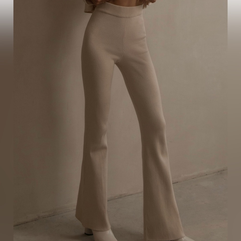 STYLEWE Long Knitted Pants, Women’s Size XL, Beige *NWOT